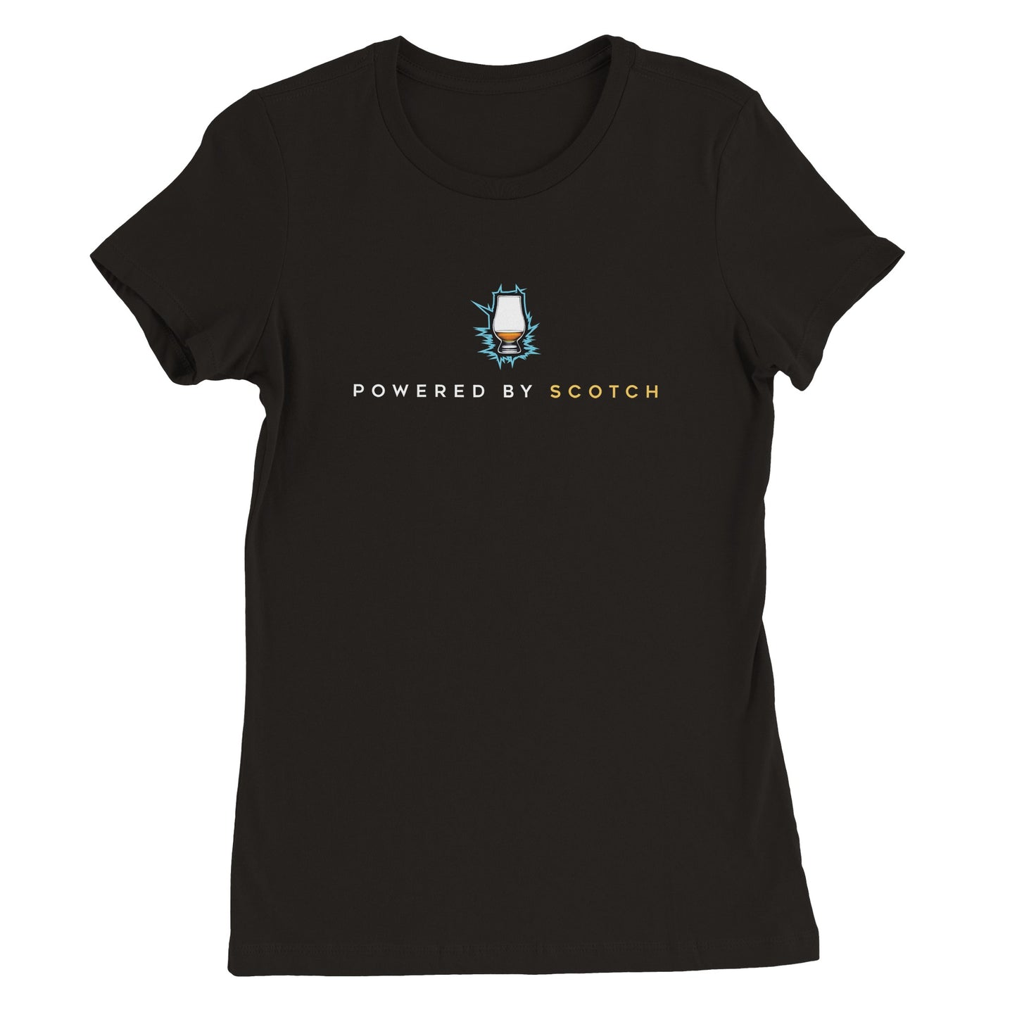 POWERED BY SCOTCH | WOMENS T-SHIRT