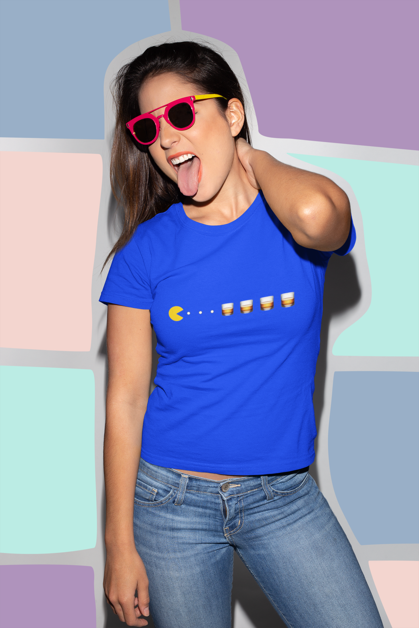 RETRO POWER UP | WOMENS T-SHIRT