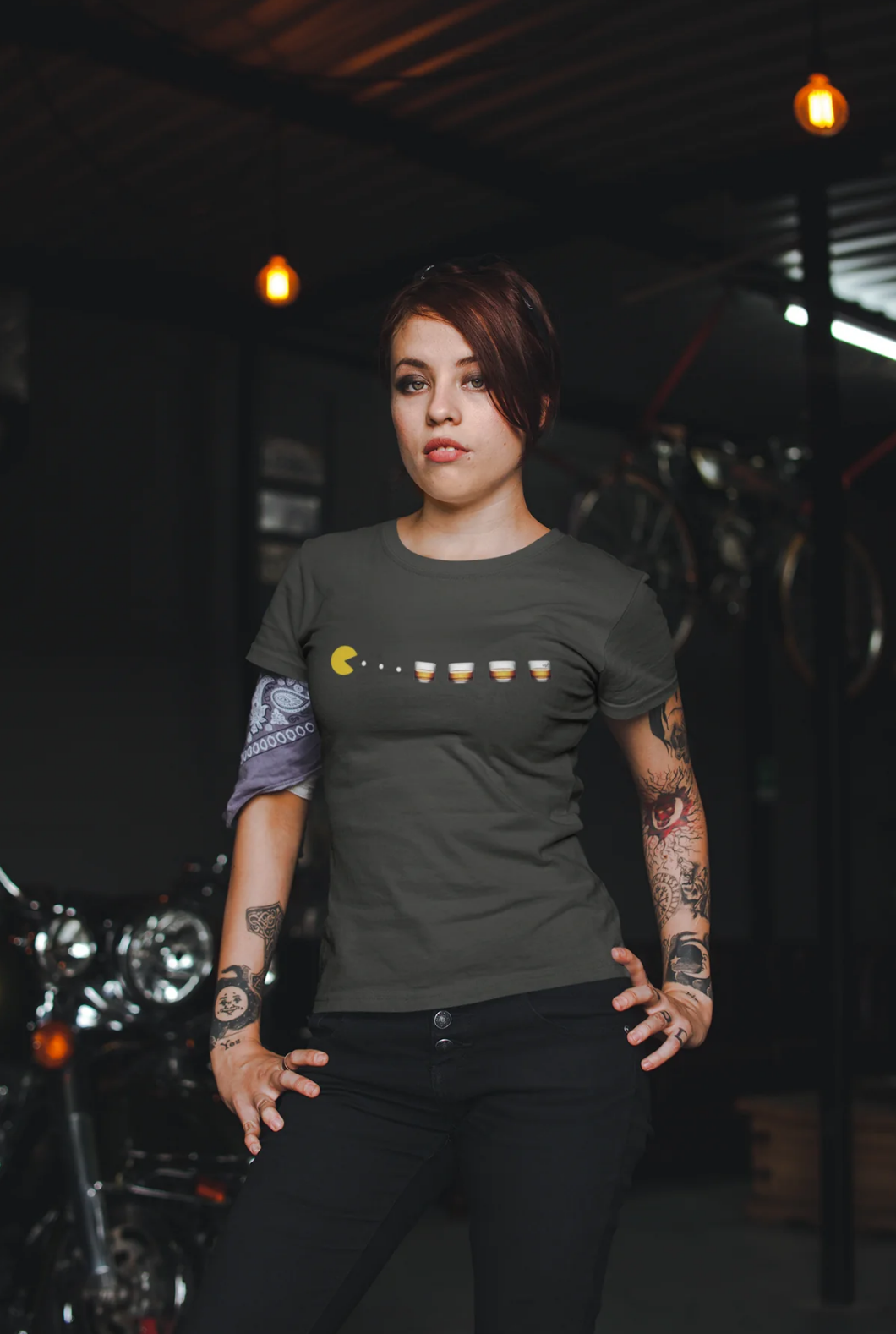 RETRO POWER UP | WOMENS T-SHIRT